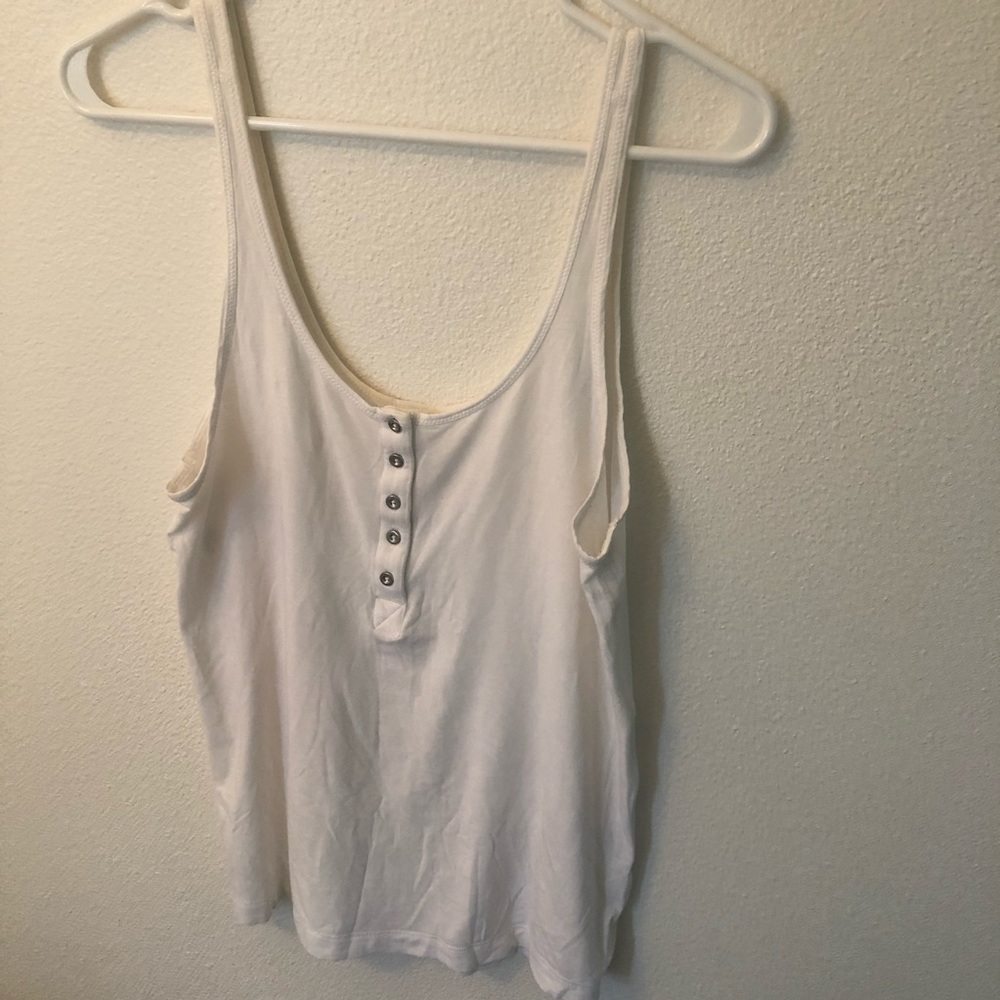 Lululemon size 6 white tank top